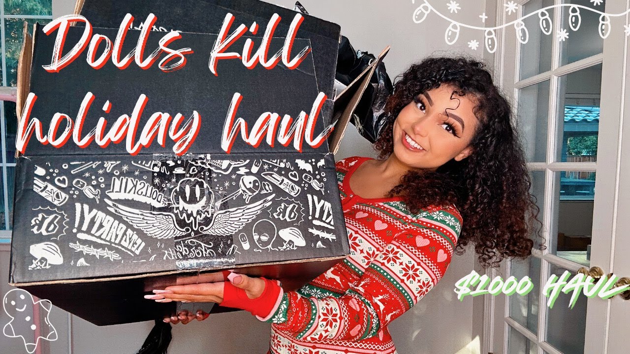 MASSIVE $1000 DOLLS KILL HOLIDAY HAUL🎄