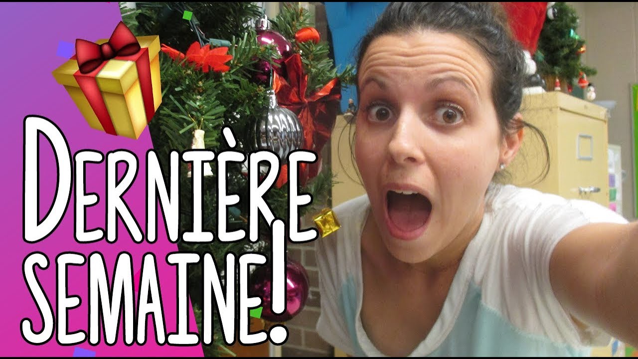 Échange de cadeaux à l'école | Weekly vlog #13