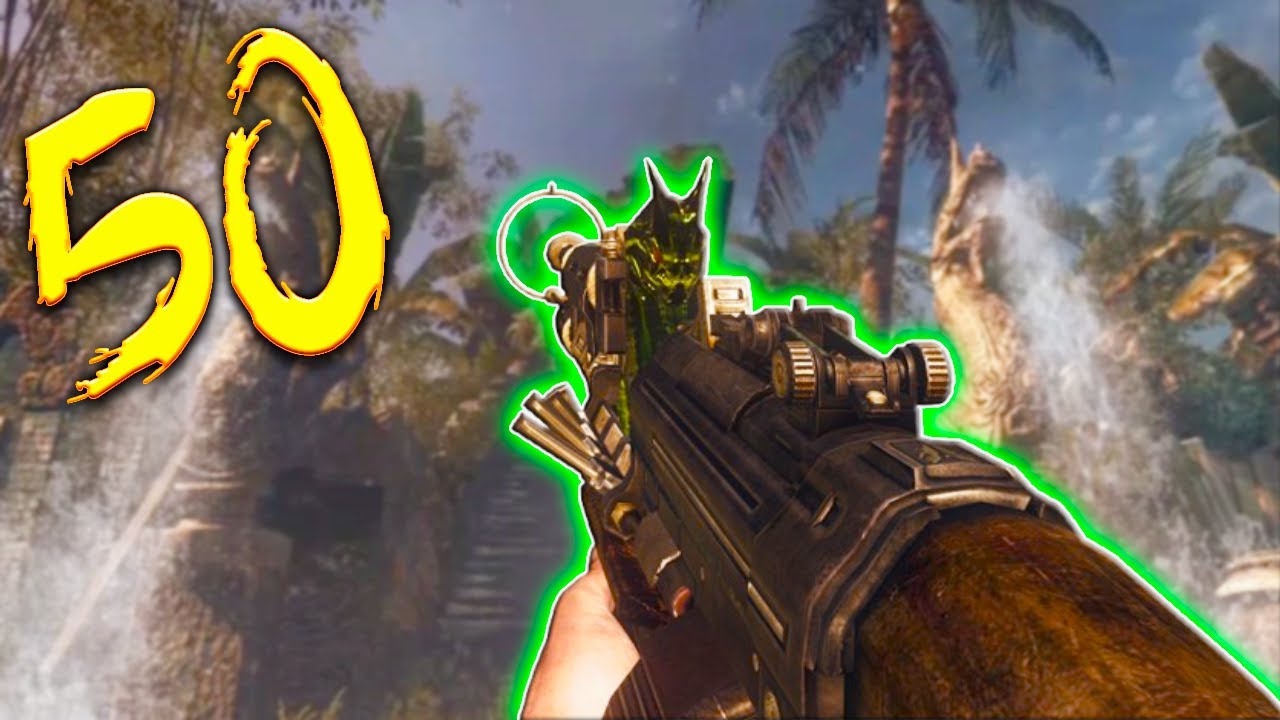 "SHANGRI-LA" ROUND 50 CHALLENGE! - (BLACK OPS ZOMBIES)