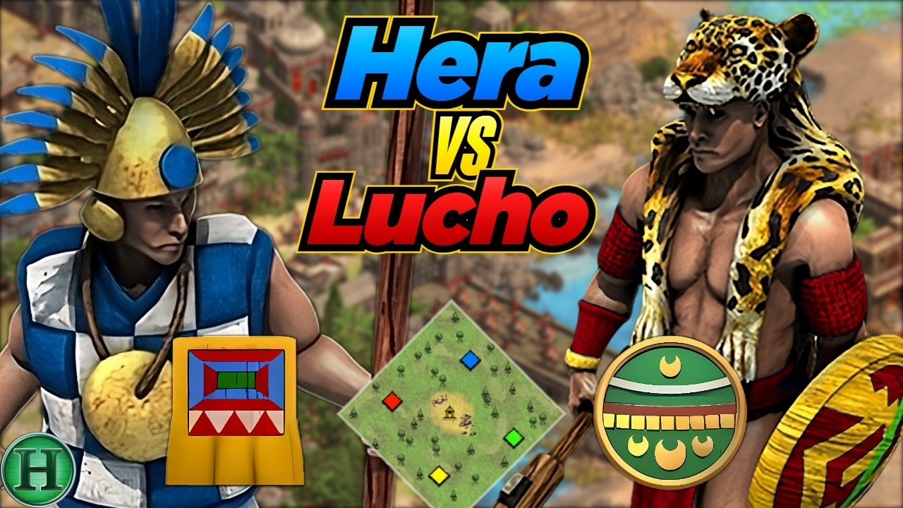 Inca vs Aztecs | 1v1 QS Runestones | vs Lucho | AoE2