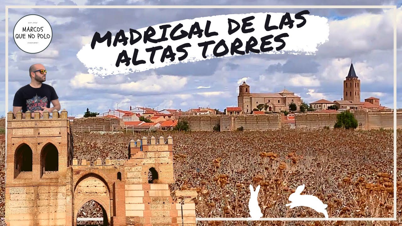 🟠 MADRIGAL DE LAS ALTAS TORRES! 🏰🏰 Un paseo por la MORAÑA y por la cuna de ISABEL LA CATOLICA