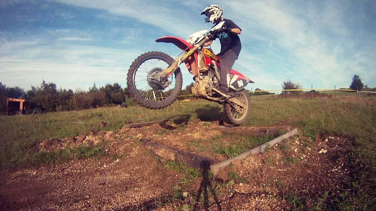 Honda CRF 250 in Action HD  [wheelies,jumps,fails,crashes]