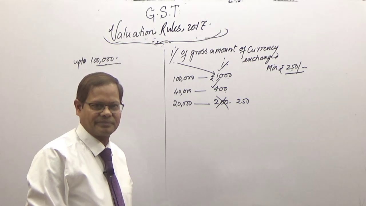 GST VALUATION RULES