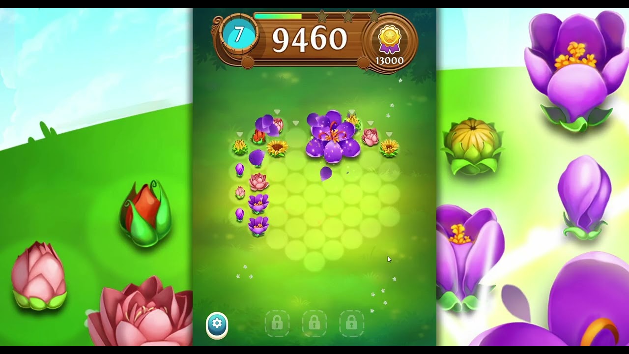 Blossom Blast Saga: Level 01 Gameplay walkthrough PC