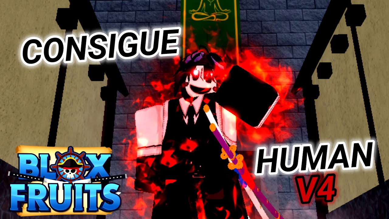 COMO CONSEGUIR LA RAZA HUMANO V4 || BLOX FRUITS