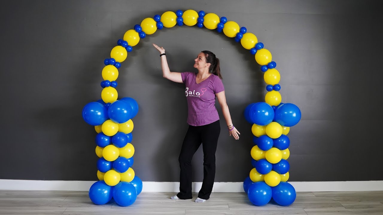 How to Make a Balloon Arch Without Stand