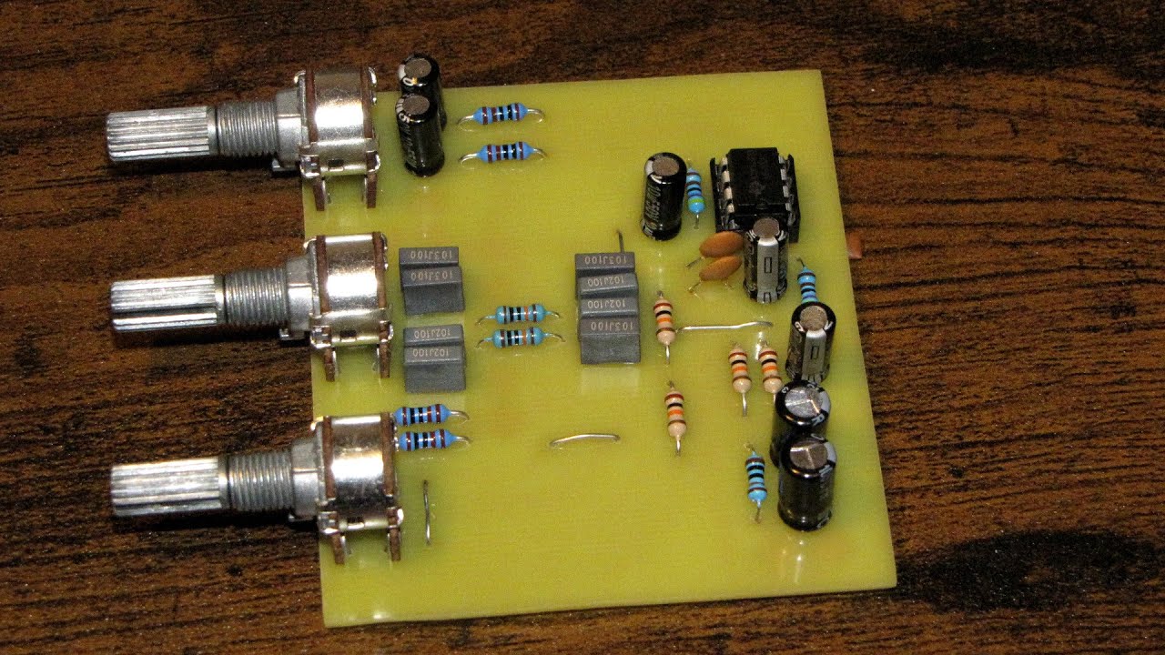 Elektronkový push-pull s EL34 #3- Dokončení korekčního předzesilovače