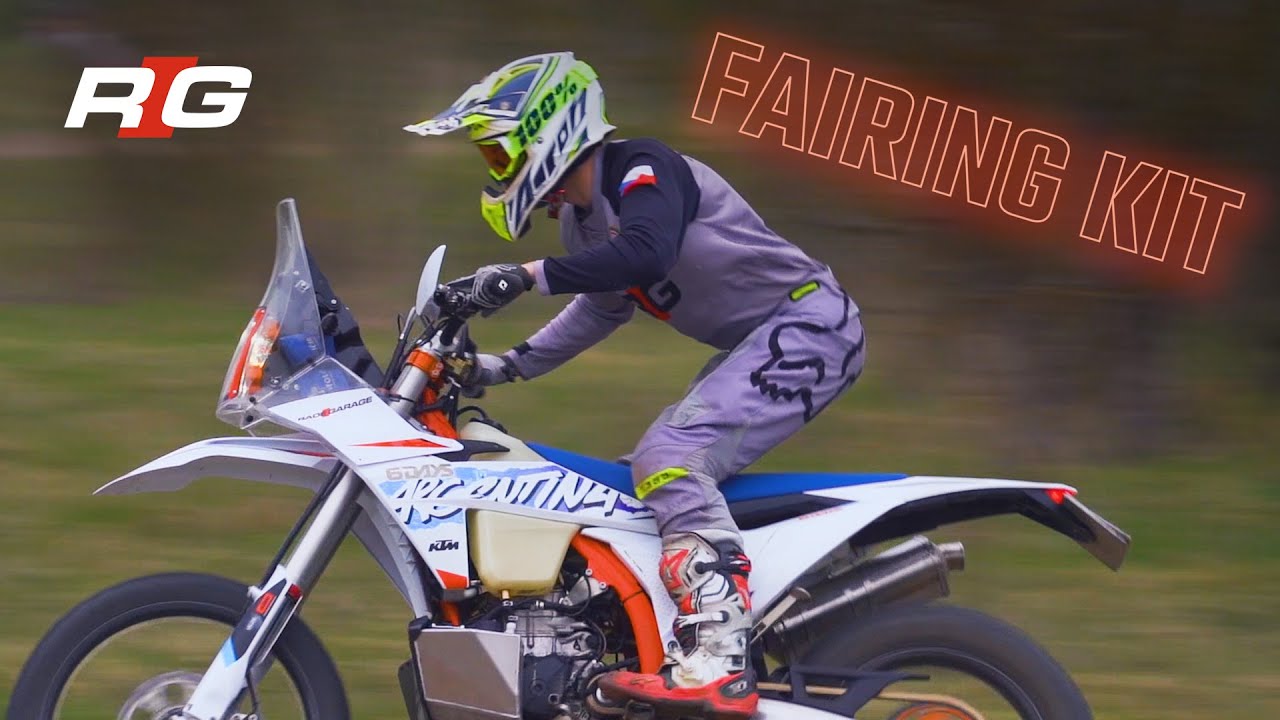 KTM EXC MY2024 fairing kit by RADE/GARAGE