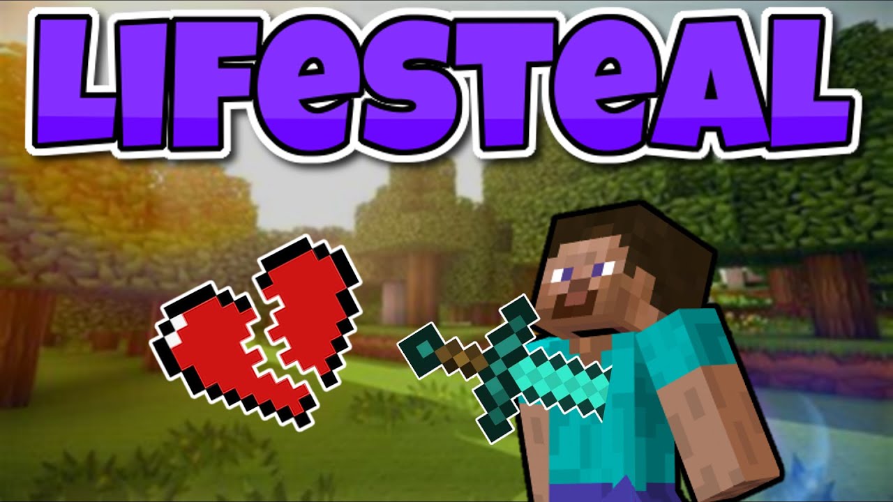 How to make LIFESTEAL Enchant with commands!