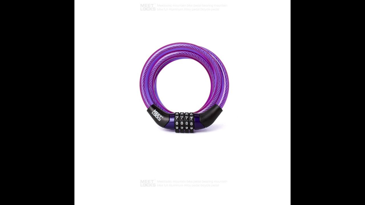 Велосипедный кодовый замок Meet Locks. Распаковка.