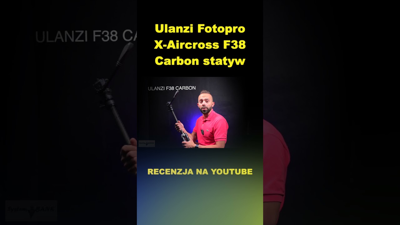 Ulanzi Fotopro X-Aircross F38- statyw foto video z carbonu