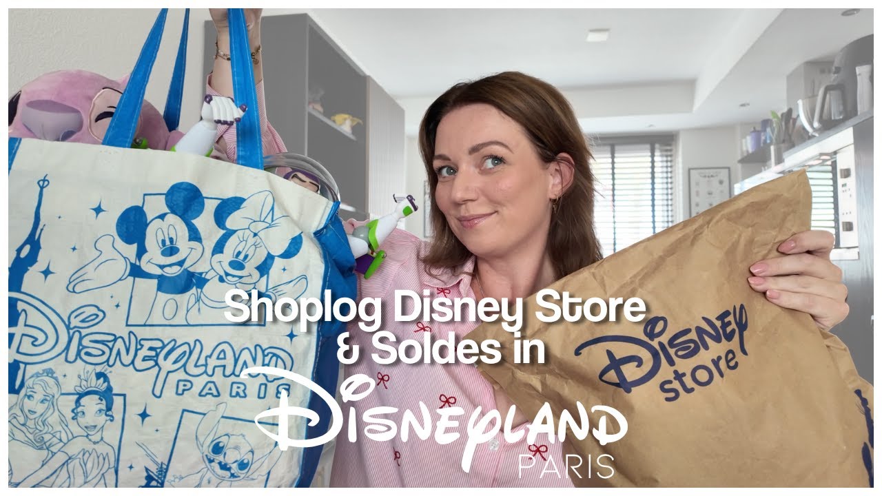 SHOPLOG DISNEYLAND PARIS (SOLDES) & DISNEY STORE + MINISO STITCH & DIMOO WORLD DISNEY BLIND BOXES