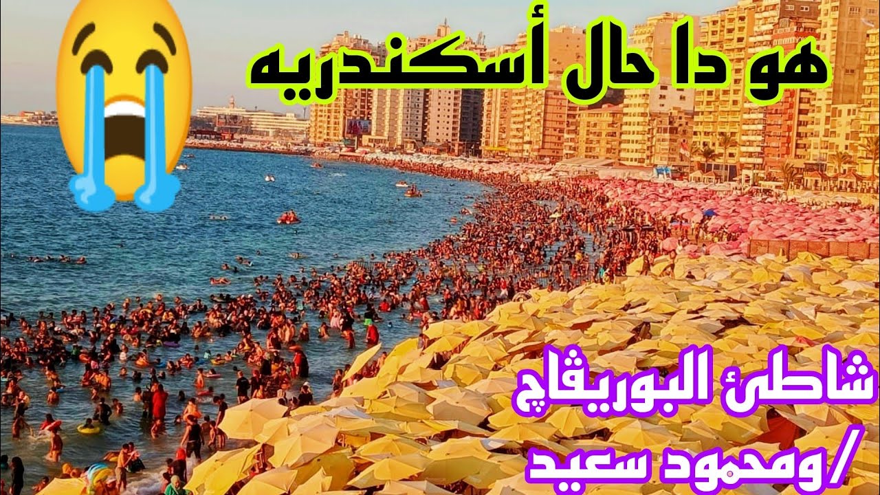 شاطئ البوريڤاج ميامي وشاطئ محمود سعيد أسكندريه صيف ٢٠٢٣