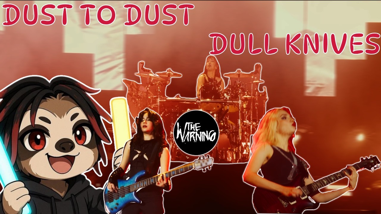 ¿MEJOR QUE EL ESTUDIO? 👀🔥 | The Warning - Dust To Dust / Dull Knives (Live from Pepsi Center CDMX)