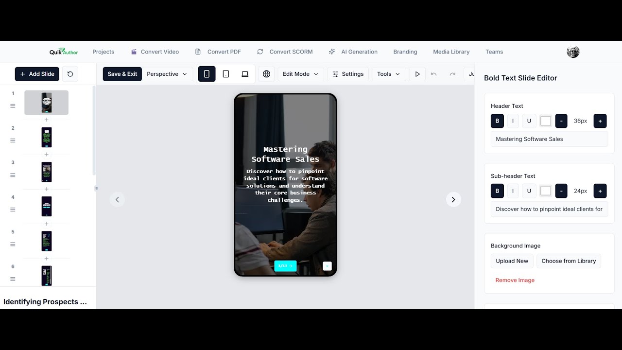 QuikAuthor 103: Building Courses from Scratch & Adding Interactive Games