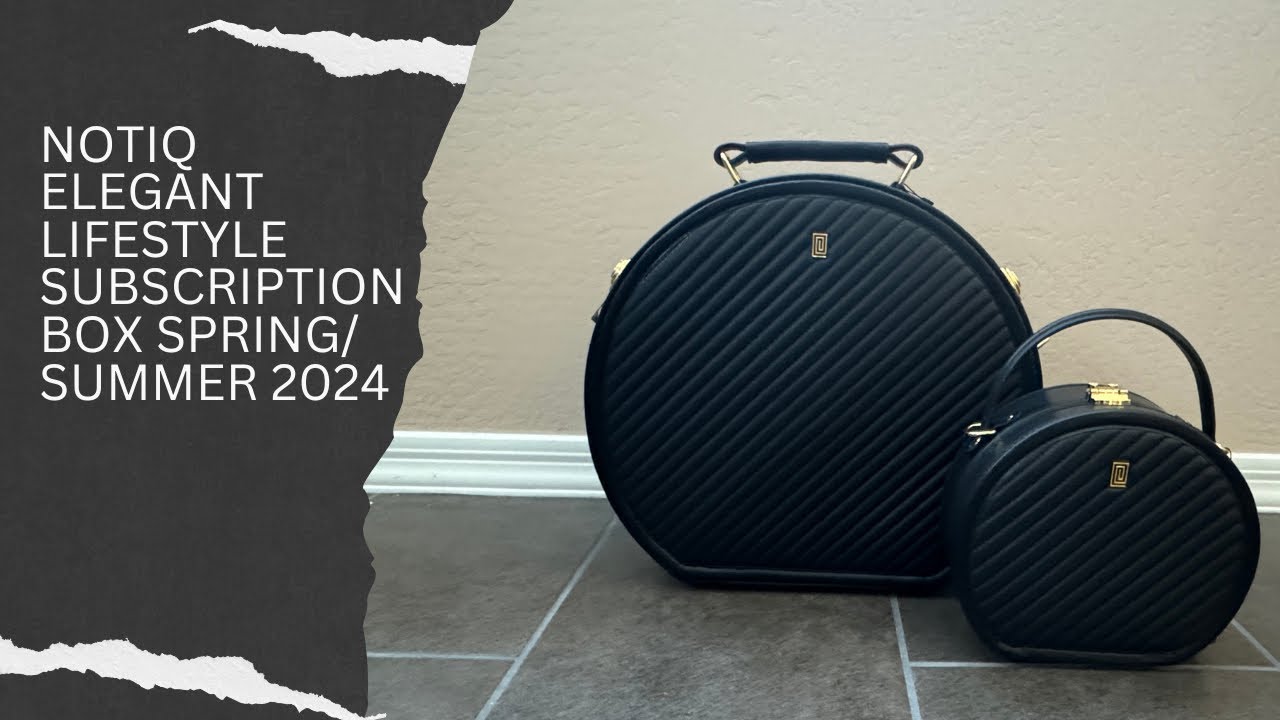 Notiq Elegant Subscription Spring/Summer 2024 Unboxing - EQUIP Vintage Case Set @NOTIQBrand