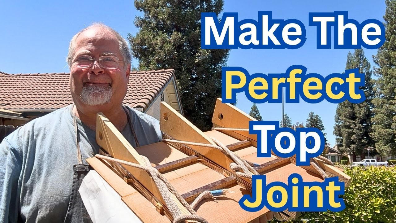 How To Join And Glue A Classical Guitar Soundboard