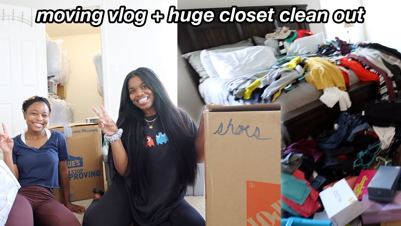 MOVING AGAIN + massive closet clean out!!