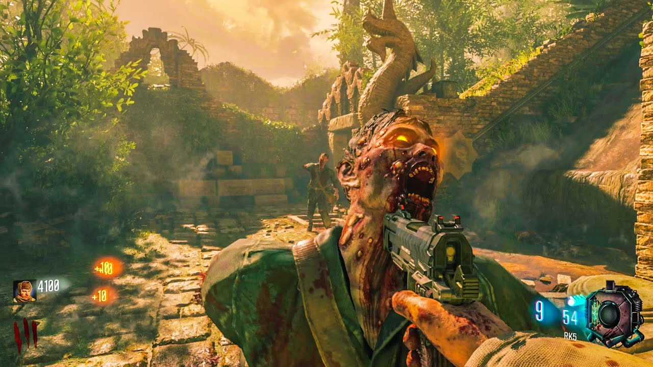 BLACK OPS 3 ZOMBIES: SHANGRI-LA GAMEPLAY! (NO COMMENTARY)