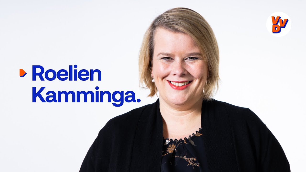 Roelien Kamminga - Nummer #14 VVD verkiezingen 2021.