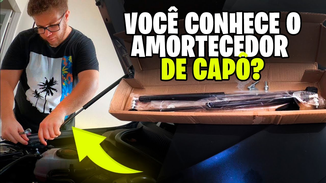 COLOQUEI O AMORTECEDOR DE CAPO PASSO A PASSO NO POLO/VIRTUS