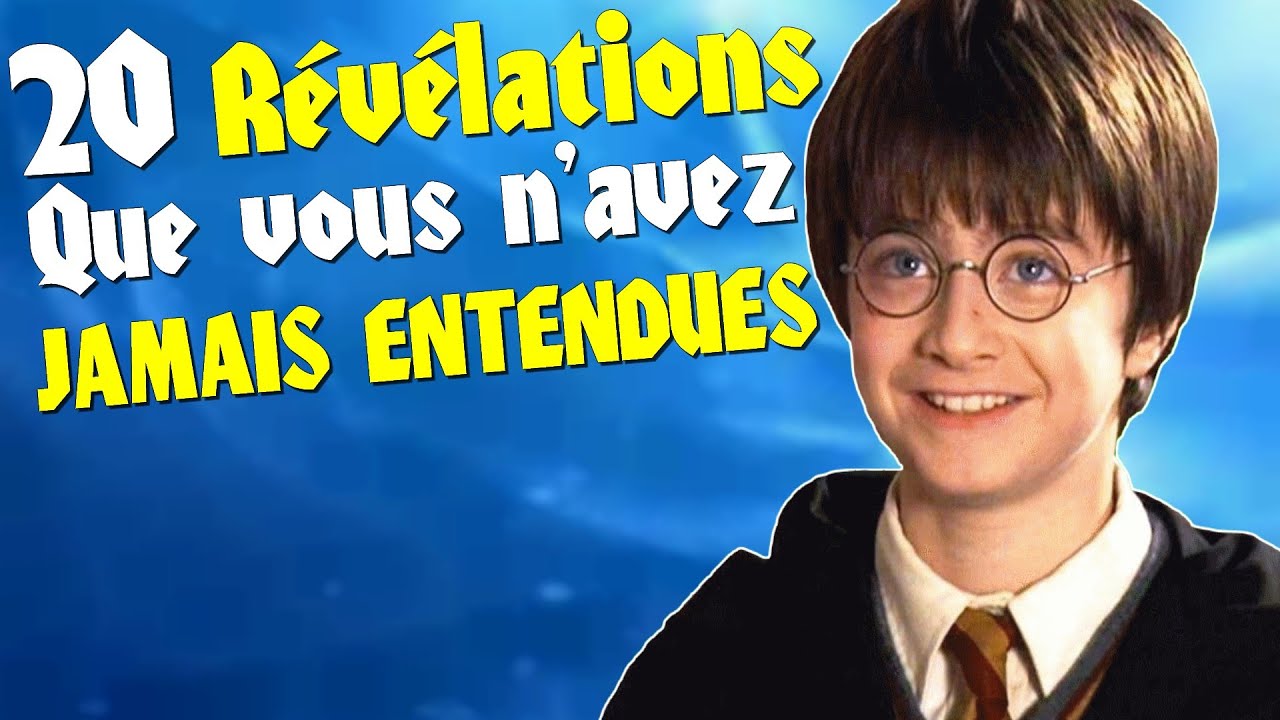 HARRY POTTER - 20 Révélations que vous ne connaissez pas (L'école des sorciers)