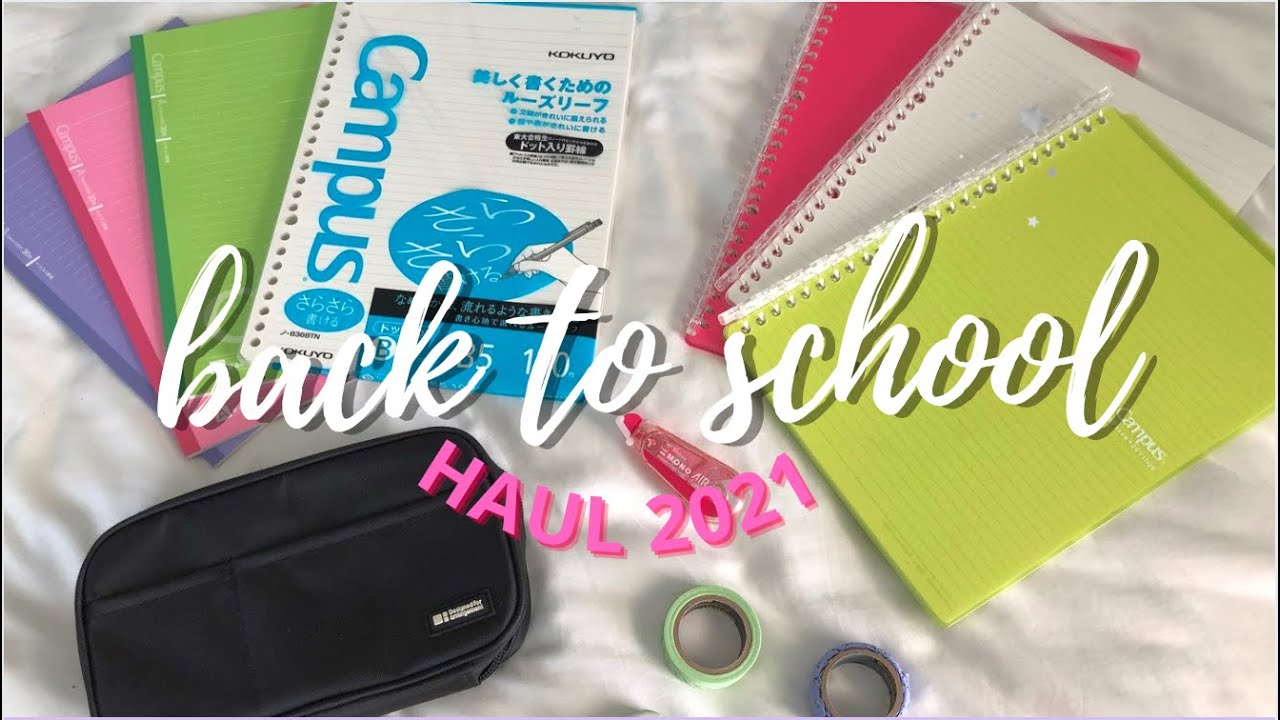 BACK TO SCHOOL HAUL 2021 | School supplies and unboxing