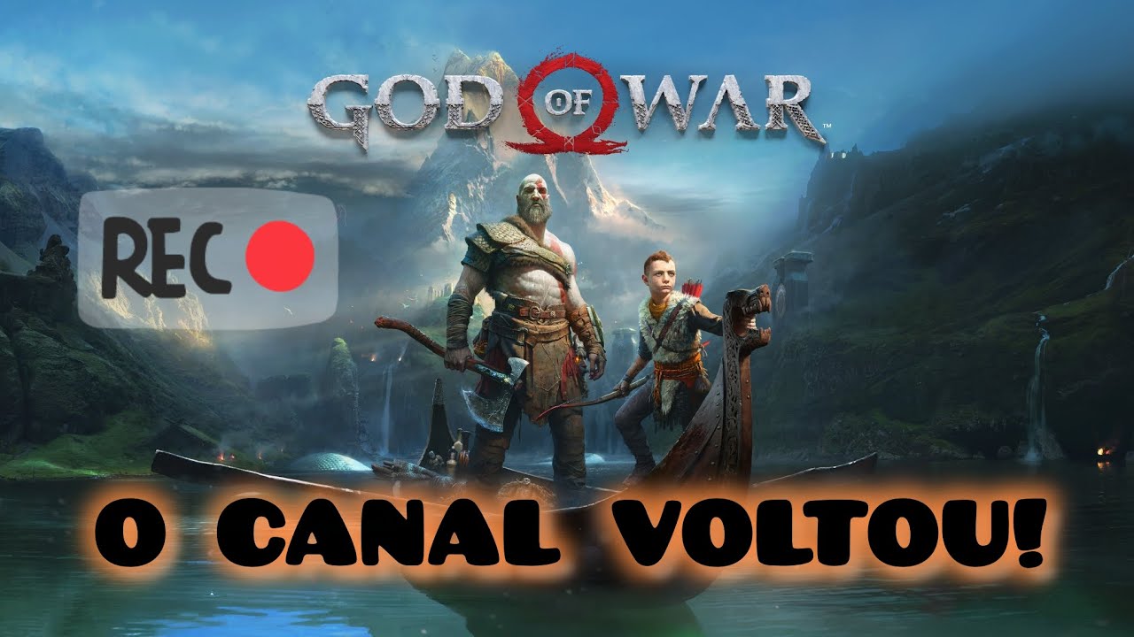 GOD OF WAR #1 - O Começo da jornada, Canal voltou!