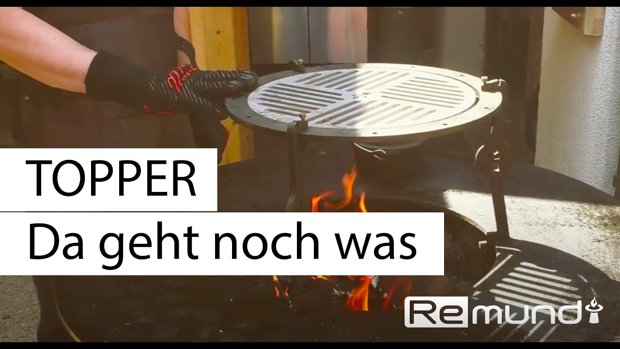Mehr Platz auf dem Grill - TOPPER-SET - für Feuerstellen und Feuerplatten