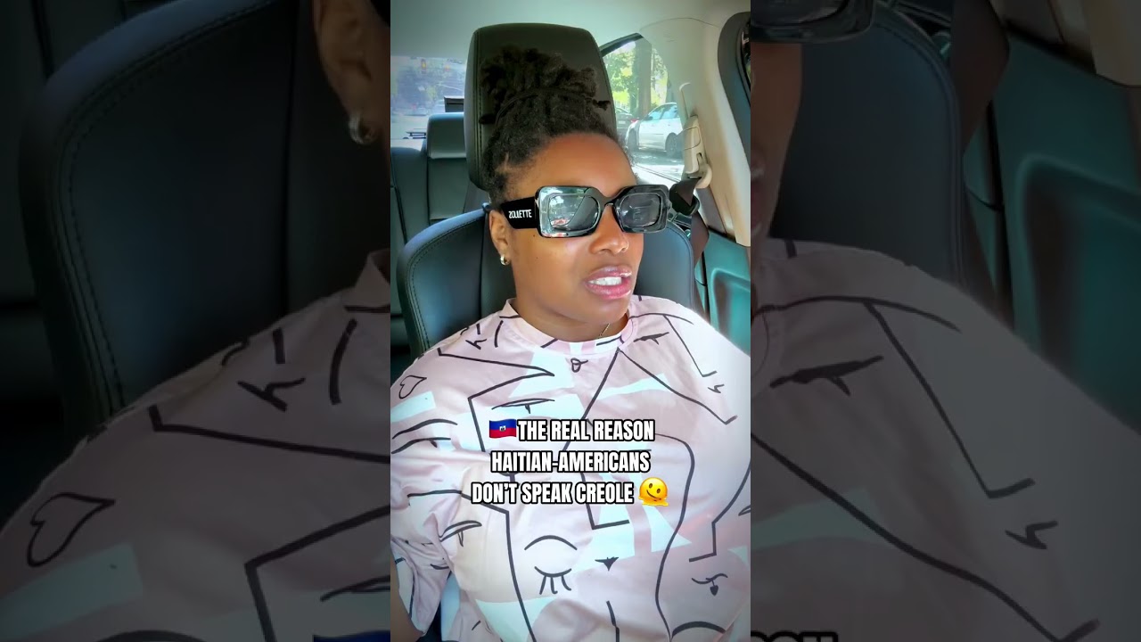 this is why haitian-americans don't speak creole.