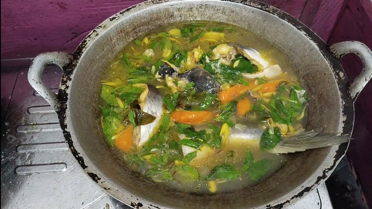 Kuah asam ikan patin