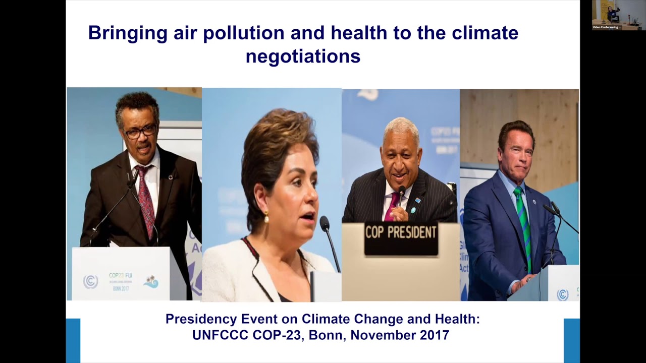 Health, environment and climate change: A global health approach - Dr Nathalie Röbbel