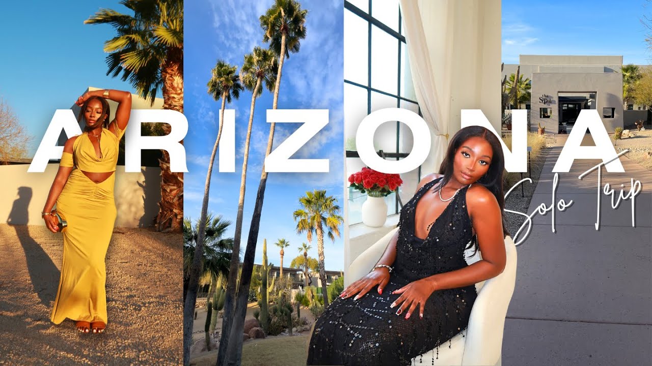 HEALING IN ARIZONA 🌵 | MY SOLO BIRTHDAY TRIP + LUXURY WELLNESS SPA + CLIMBING HIGH ROPES & MORE