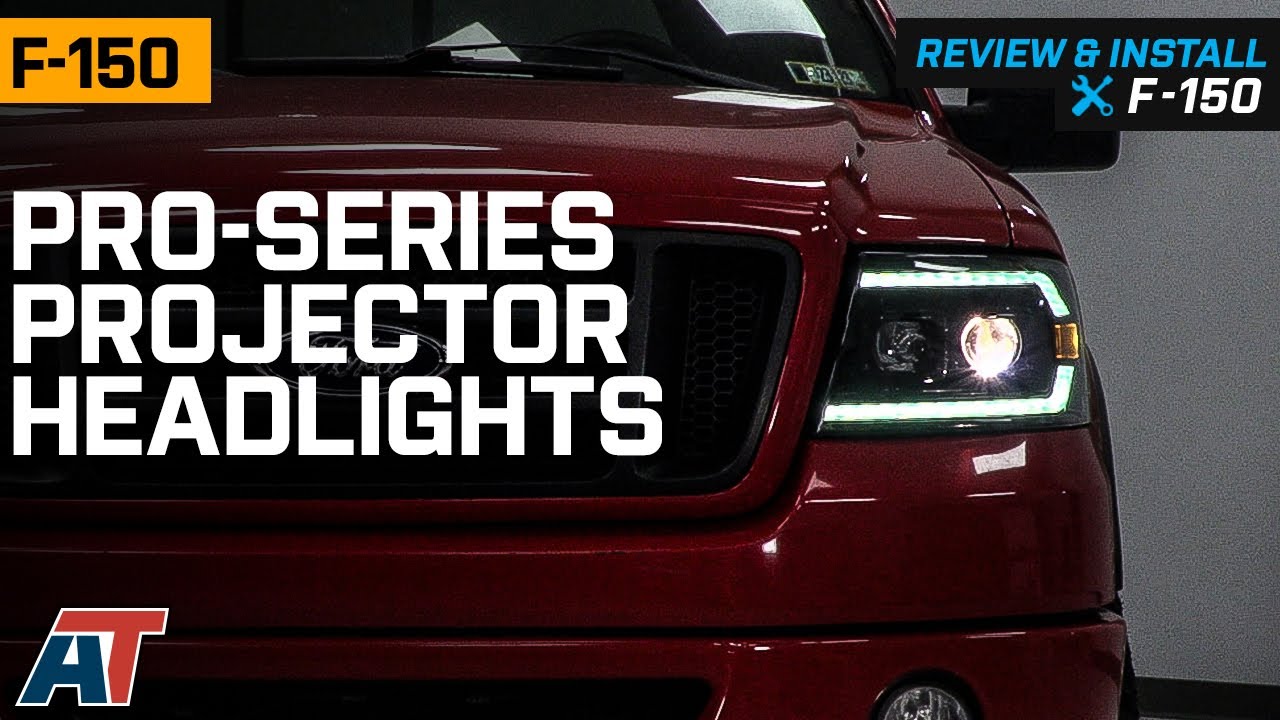 2004-2008 F-150 PRO-Series Projector Headlights Review & Install