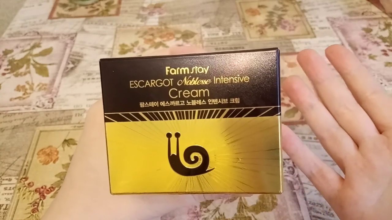 Обзор крема Farm Stay Escargot Noblesse Intensive Cream