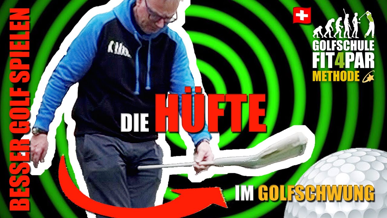 Die H&uuml;fte im Golf ist nicht das Schwungzentrum 🚨 fit4par Methode ⛳️ #fit4par