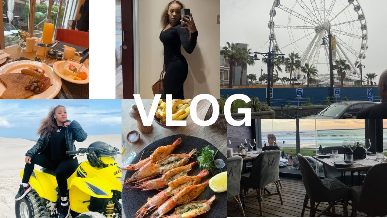 Vlog // let’s go to Cape Town// solo dates & more // South African YouTuber