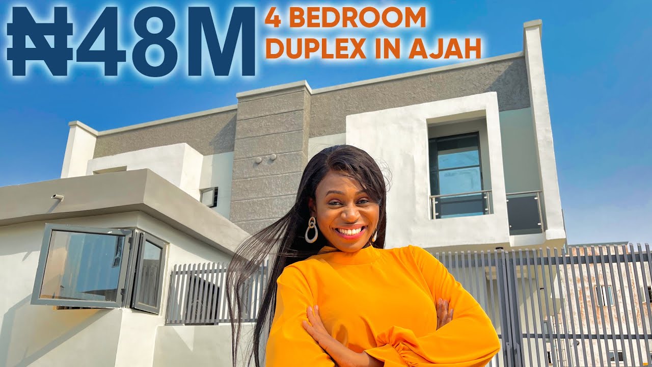 Inside a ₦48 Million ($116,500) 4 Bedroom Duplex With BQ In Ajah, Lagos Nigeria