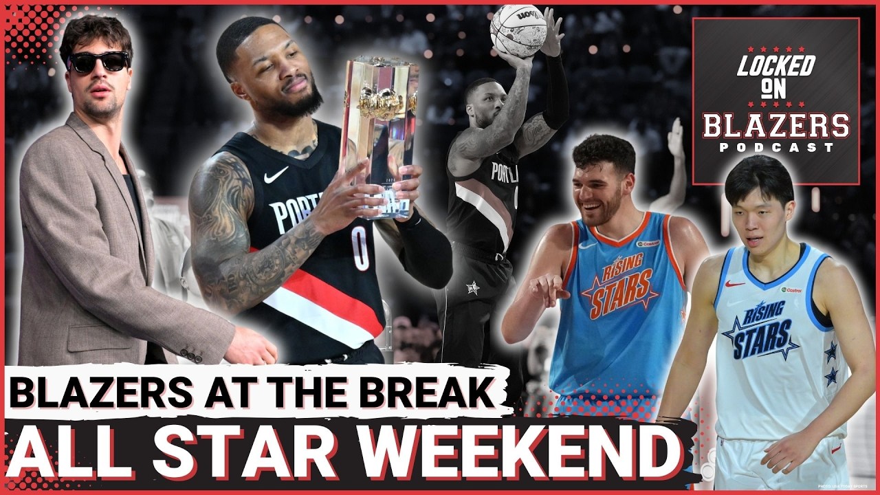 Damian Lillard Claims the 3-Point Crown | Portland Trail Blazers at All-Star Weekend