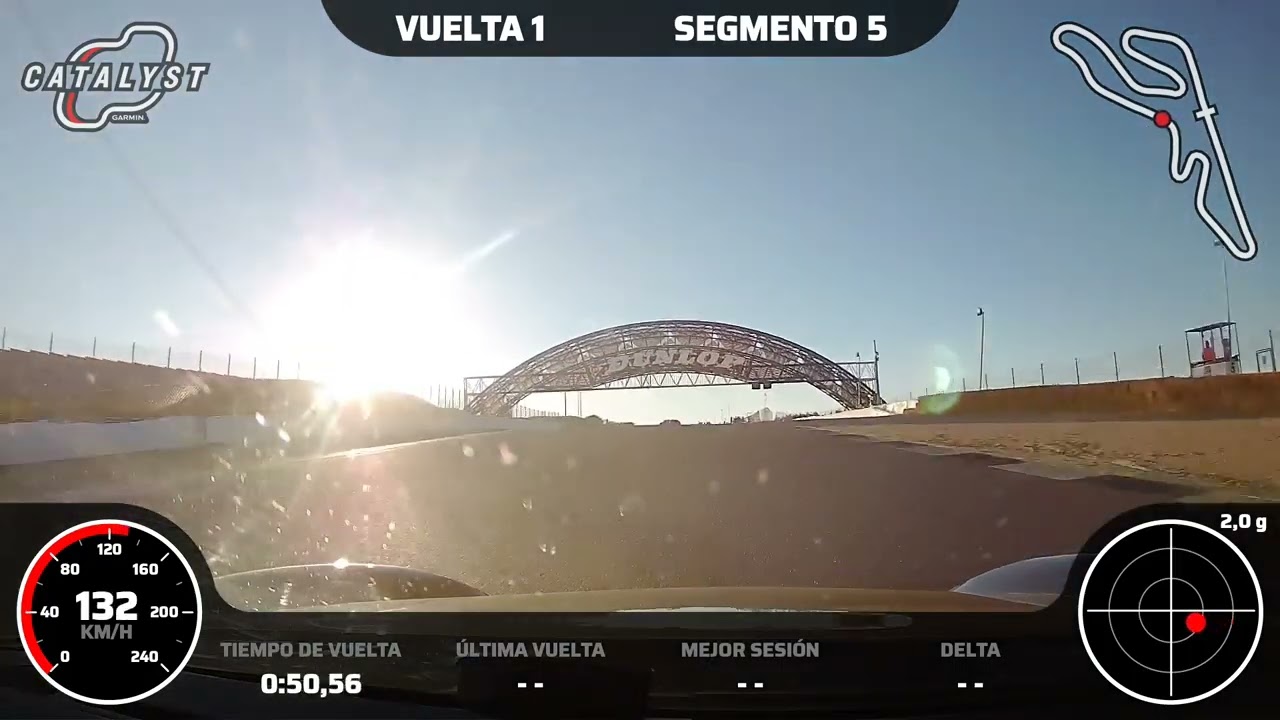 Jarama Santi Arribas Porsche Boxster S on board
