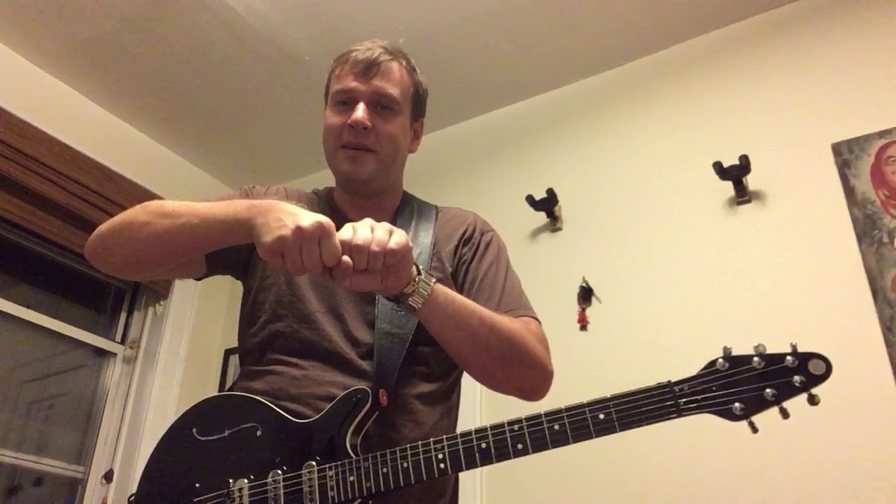 Про мою Corrado Carpinteri гитару (video in Russian)