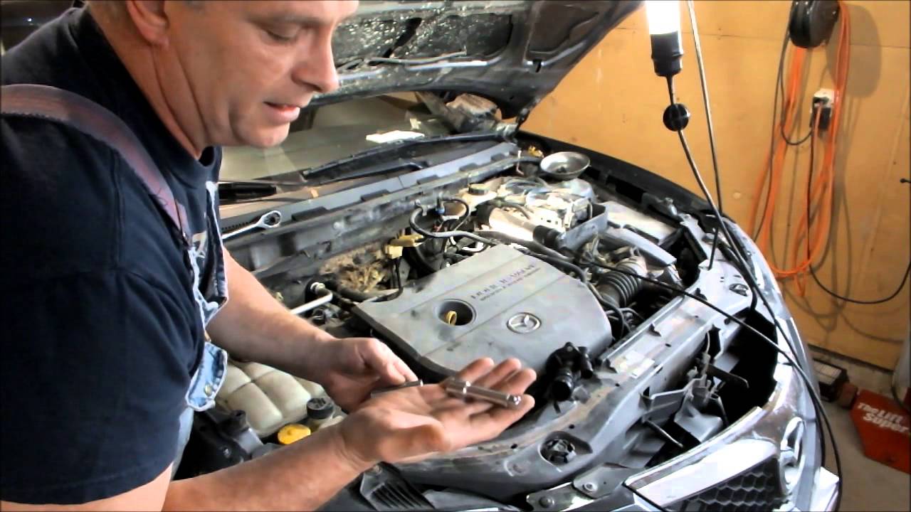 Неровный холостой ход Mazda 3, горит индикатор двигателя, код P0126