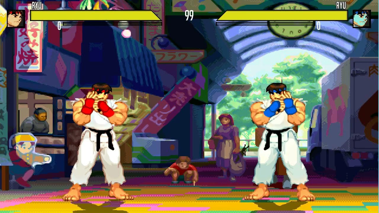 Char Hi-Res Mugen - Ryu (Original POTS Style)