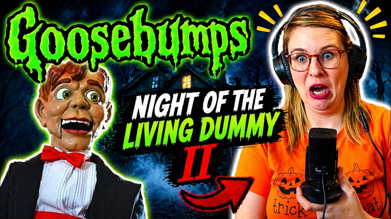 GOOSEBUMPS - NIGHT OF THE LIVING DUMMY II (1995) REACTION VIDEO! FIRST TIME WATCHING!
