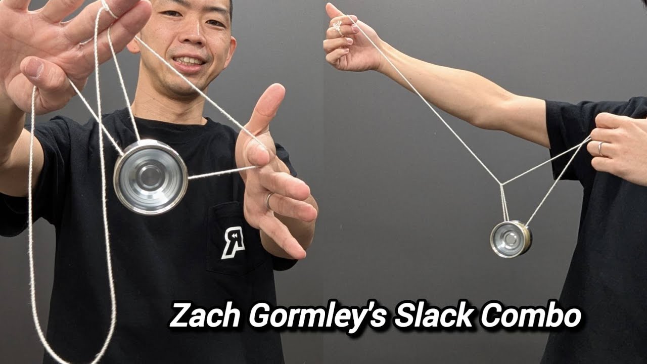 Zach Gormley’s Slack Combo [REWIND Yo-Yo Trick Tutorial] #yoyo #yoyotricks #tutorial