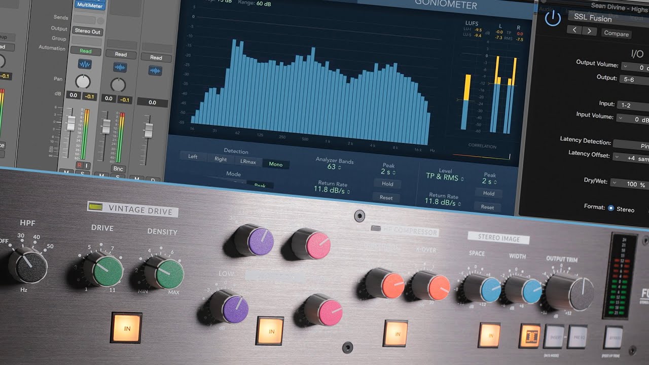 Mastering with SSL Fusion Like A Pro
