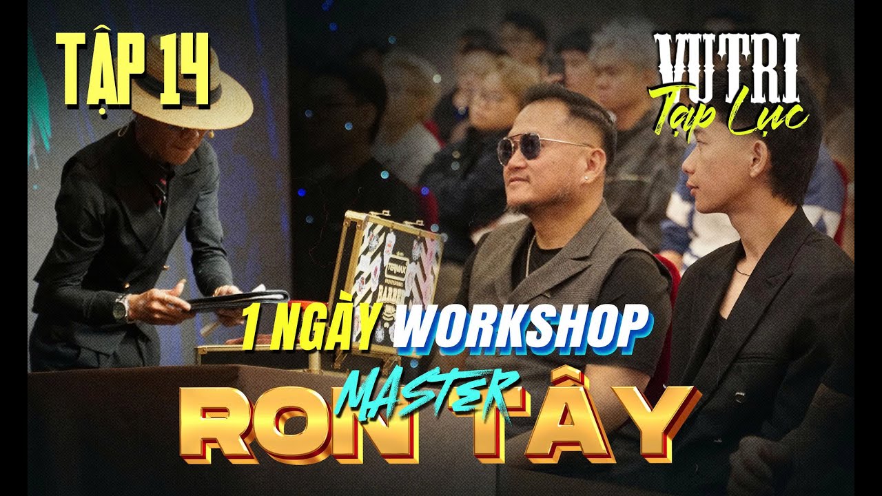 Tập 14 | Workshop Hình Khối Nâng Cao cùng Master Ron Tây | #barbershopvutri
