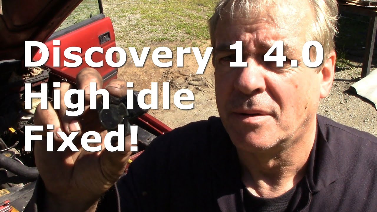 Discovery 1997 года 1 4 0 Высокие обороты холостого хода двигателя. Вылечено!