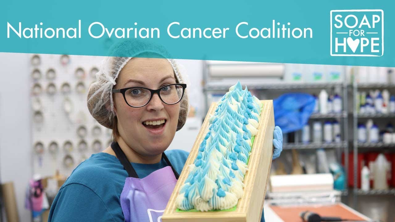 TOGETHER IN TEAL - Soap For Hope For National Ovarian Cancer Coalition | Crazy Love Bath and Body