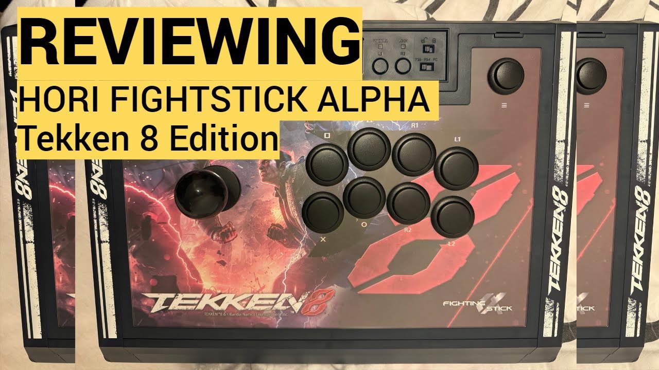 REVIEWING Hori Fighting Stick Alpha Tekken 8 Edition
